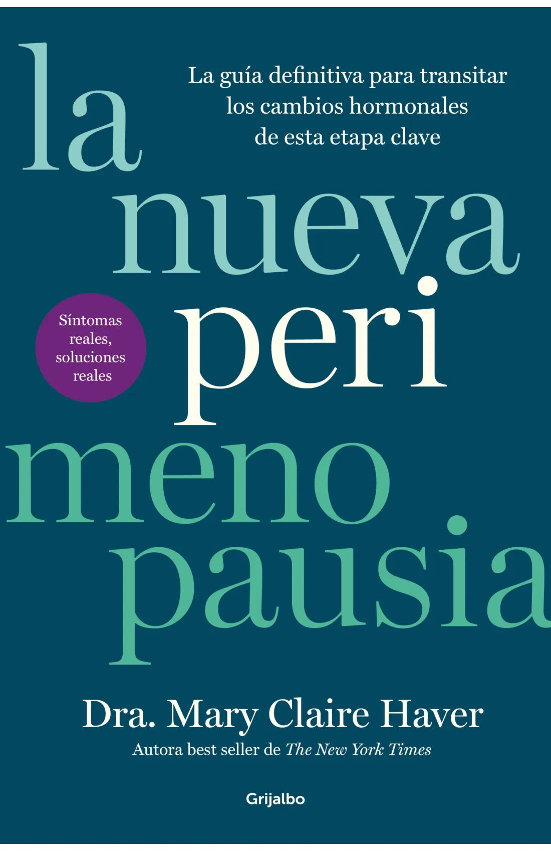 Portada de libro La nueva perimenopausia, de Mary Claire Haver