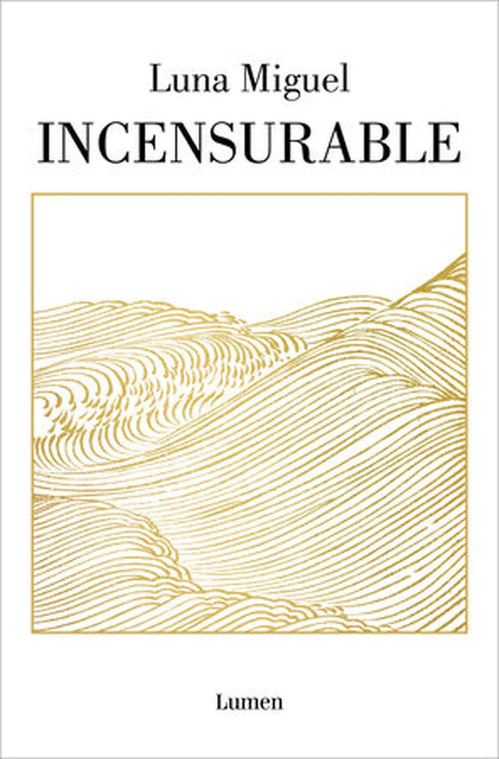 Portada de INCENSURABLE