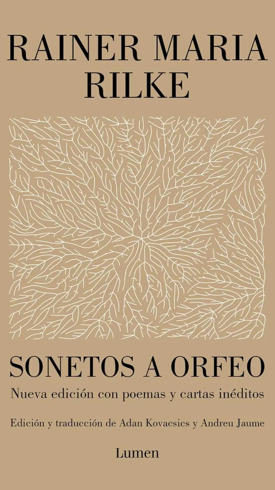 Portada de Sonetos a Orfeo