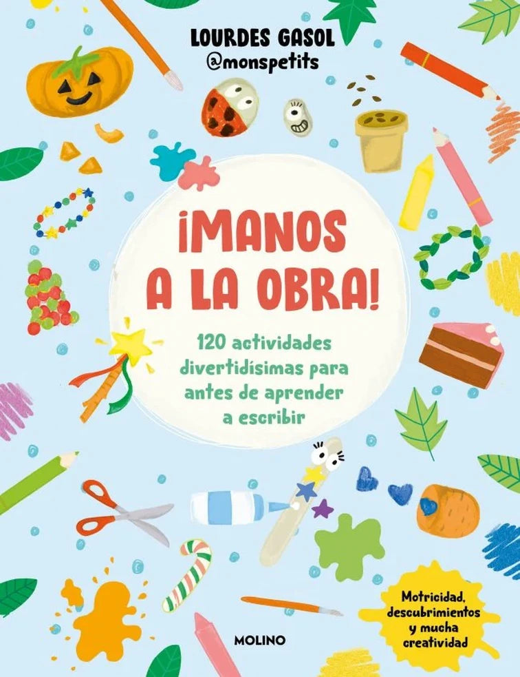 Portada de Manos a la Obra, de Lourdes Gasol