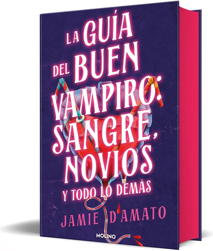 Portada de La guía del buen vampiro: sangre, novios y todo lo demás, Jamie D'Amato