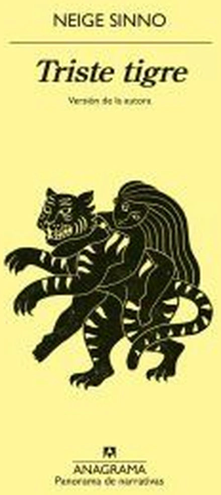 Portada de Triste tigre