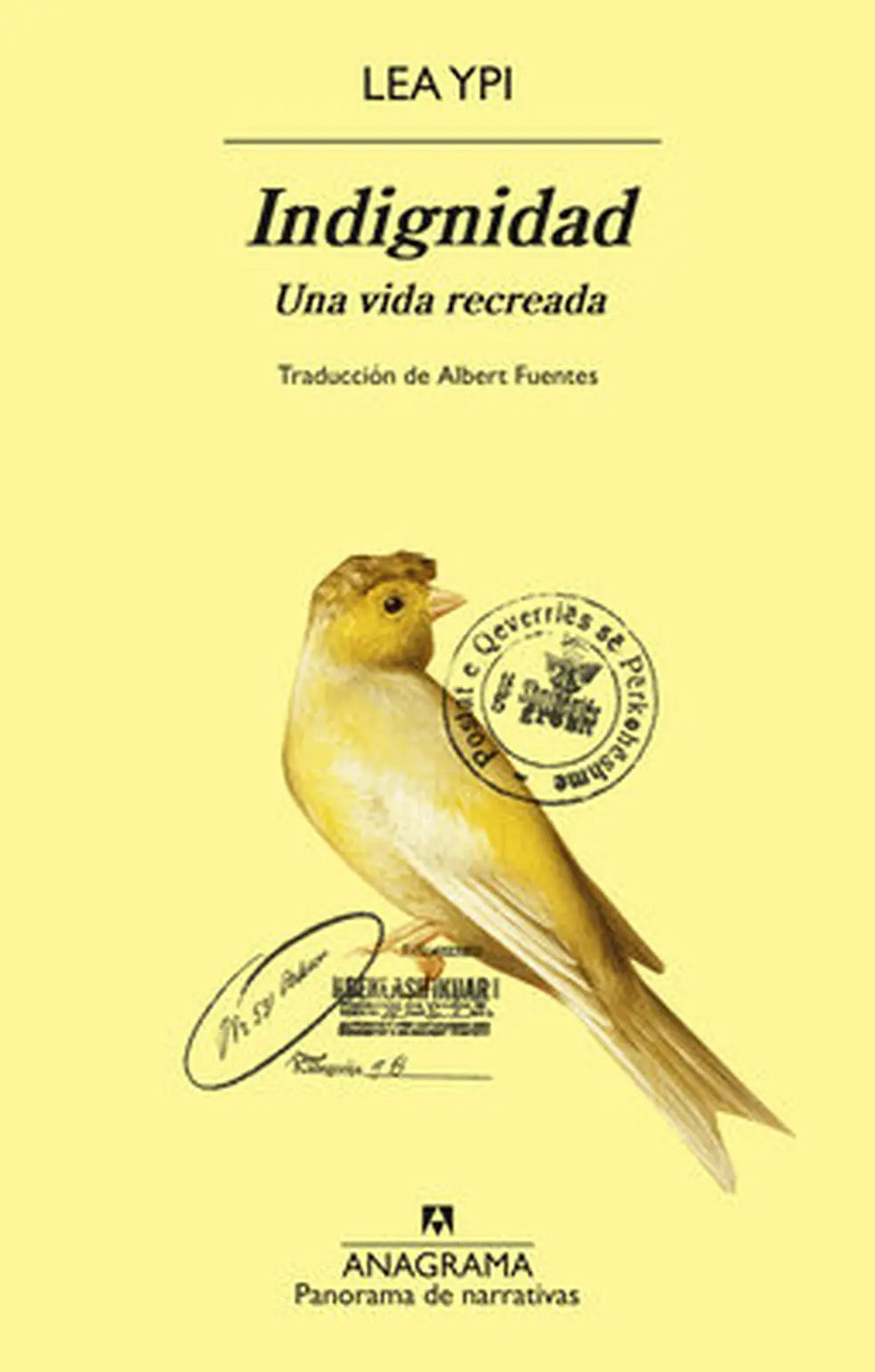 Portada de Indignidad de Lea Ypi