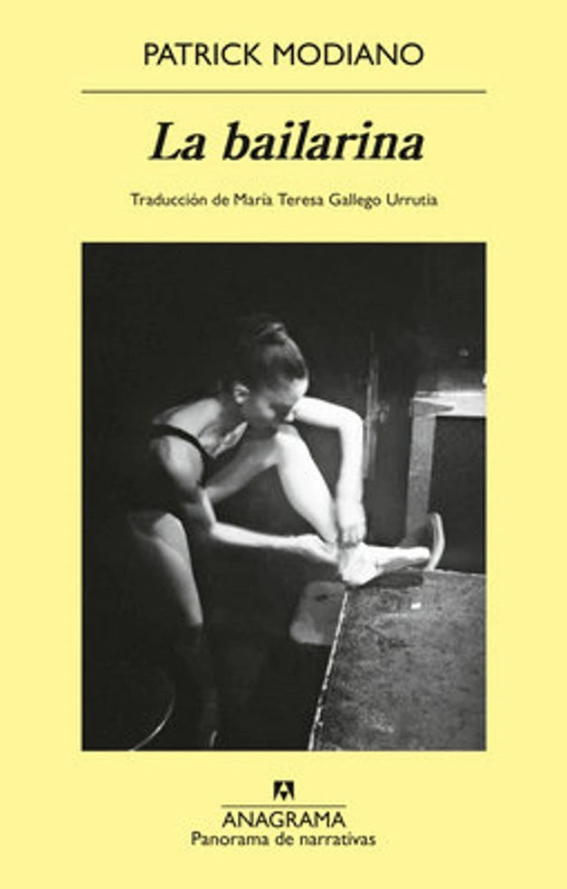 Portada de libro La bailarina, de Patrick Modiano