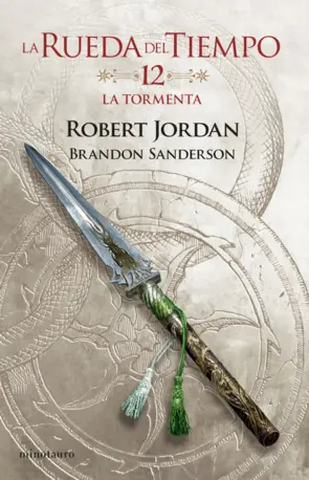 Portada de La rueda del tiempo 12. La tormenta, Robert Jordan y Brandon Sanderson
