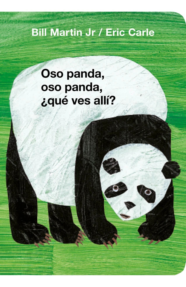 Portada de Oso panda, oso panda, ¿qué ves allí?, Bill Martin Jr. y Eric Carle