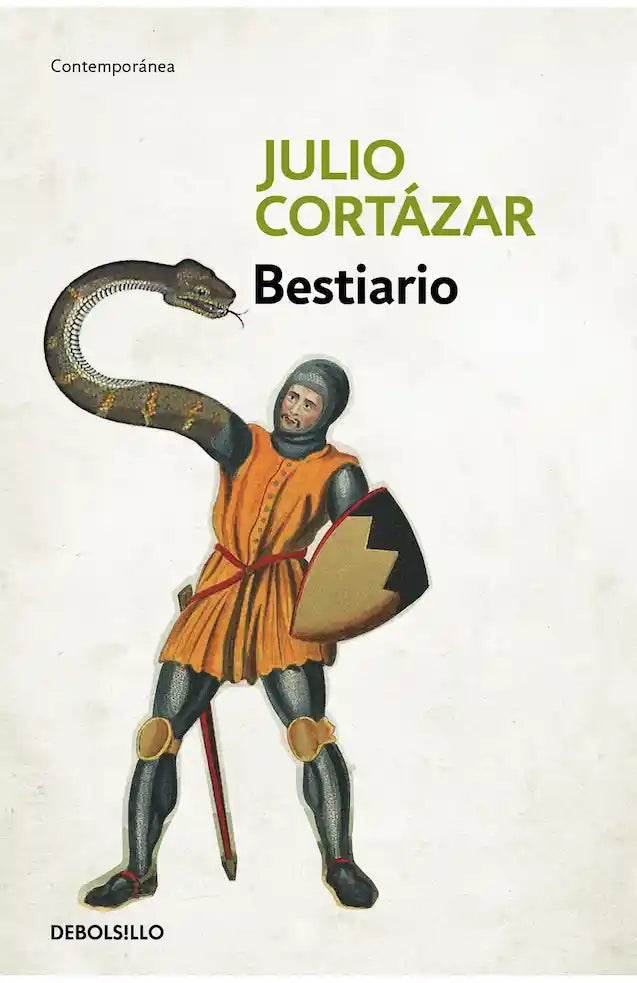 Portada de BESTIARIO — JULIO CORTAZAR. ISBN 9788466331845