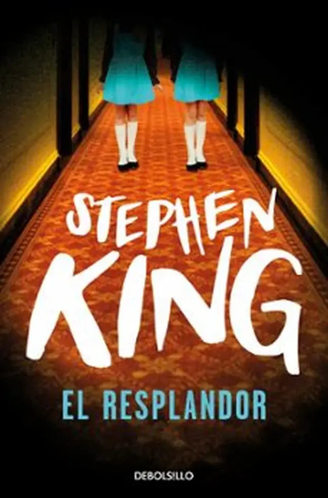 Portada de El resplandor, de Stephen King, edición Debolsillo