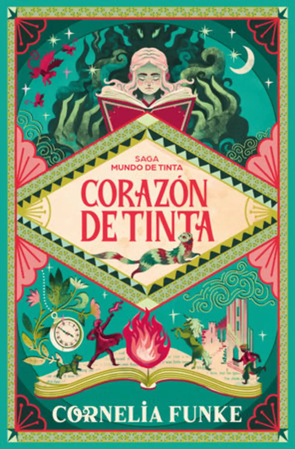 Portada de Corazón de tinta (Mundo de Tinta 1)