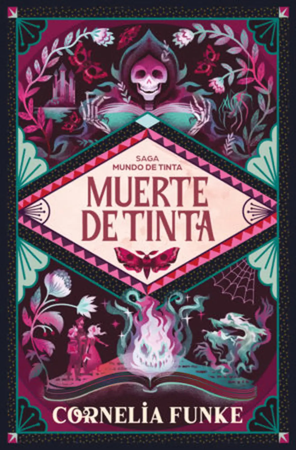 Portada de Muerte de tinta (Mundo de Tinta 3)