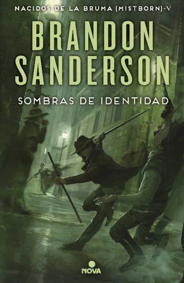 Portada de Sombras de identidad (Mistborn 5)