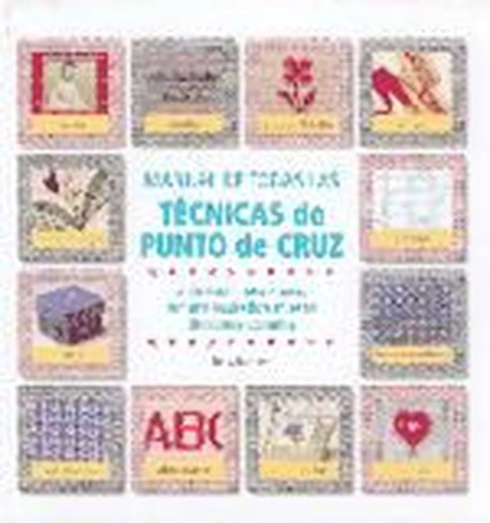 Portada de Manual de todas las técnicas de punto de cruz, de Betty Barnden