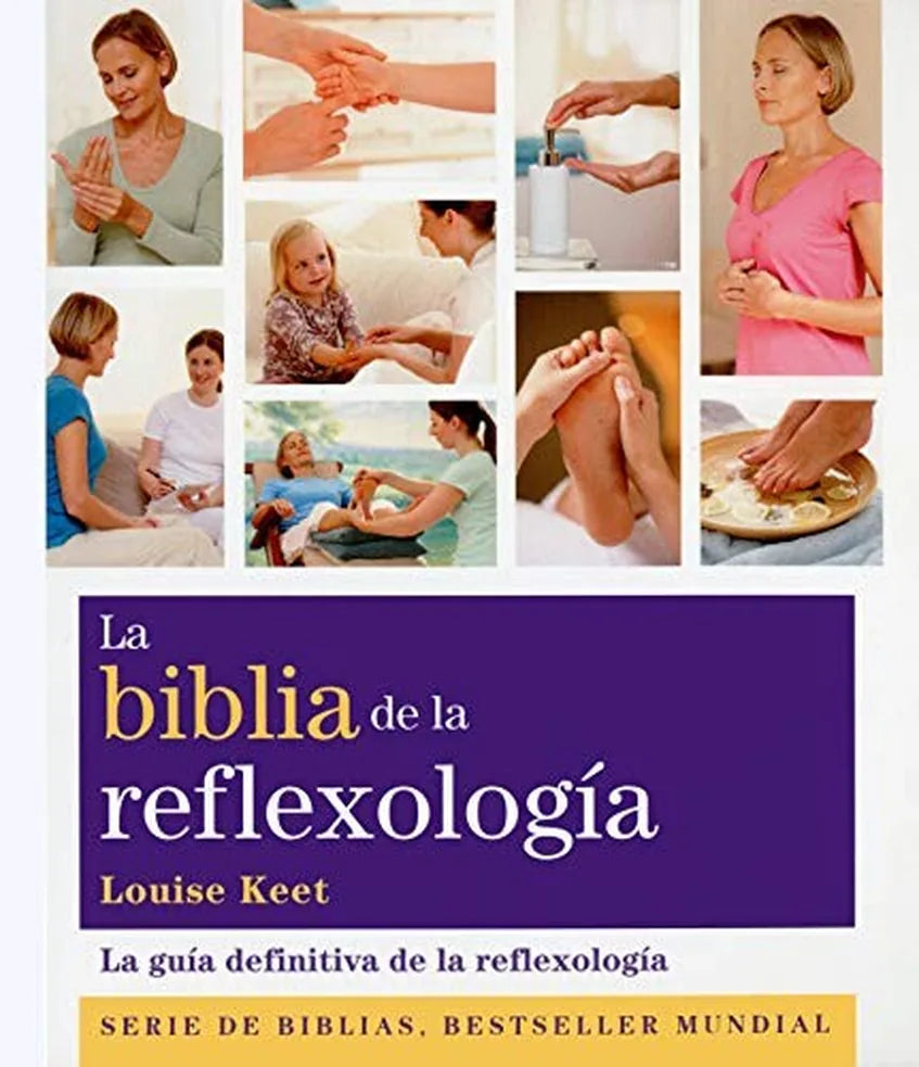 Portada de La biblia de la reflexología