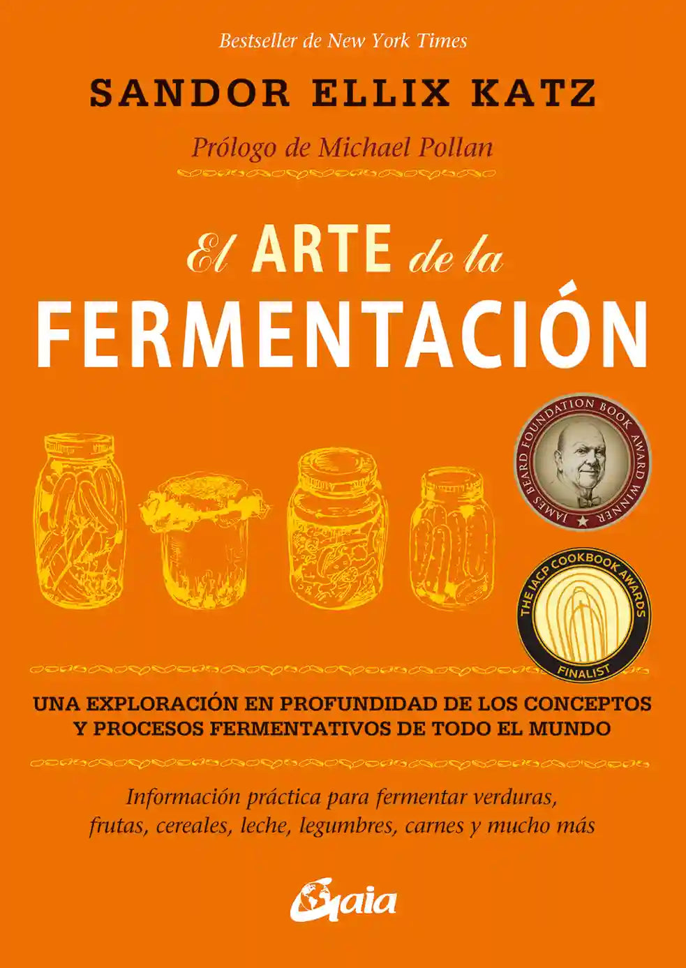 Portada de El arte de la fermentación, de Sandor Ellix Katz