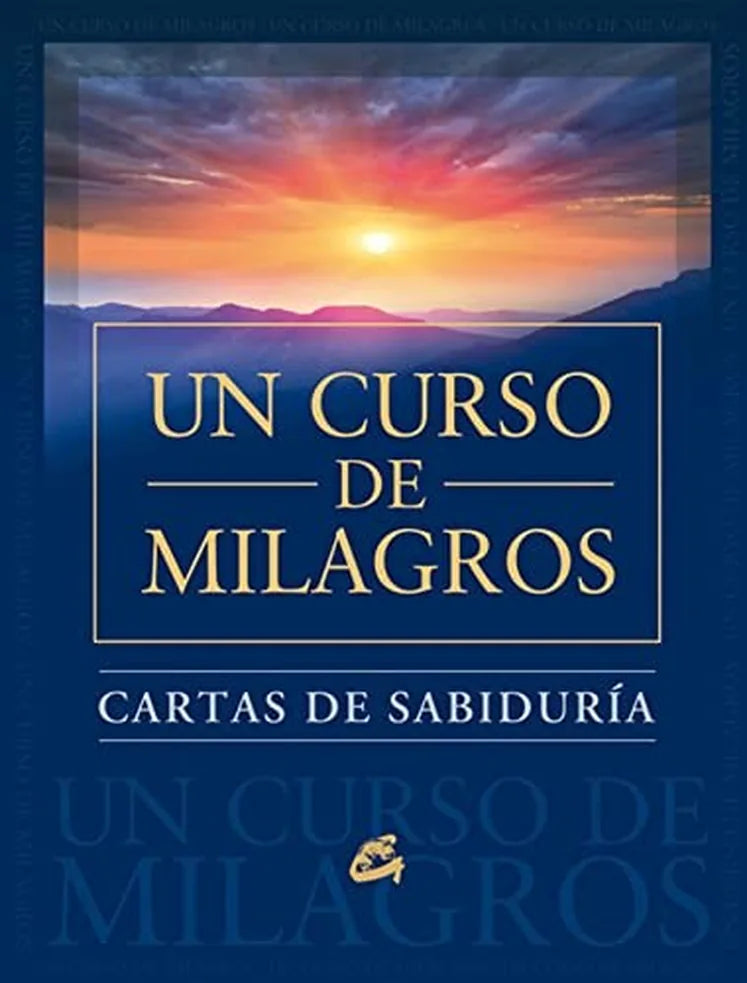 Portada de Un curso de milagros. Cartas de sabiduría