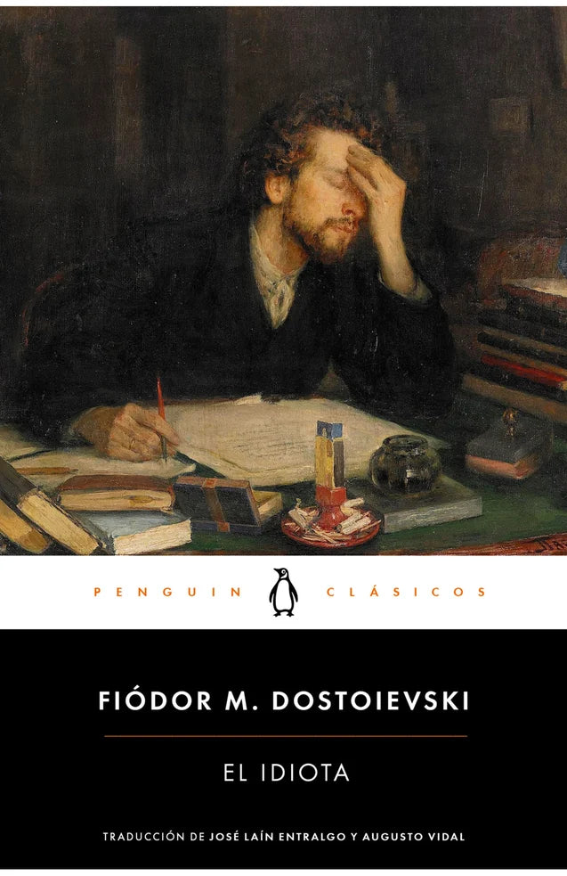 Portada de El idiota, Fiódor M. Dostoievski