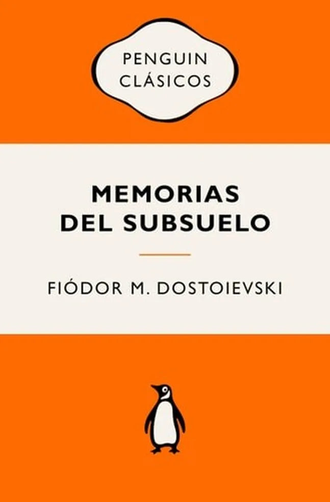 Portada de Memorias del Subsuelo, de Fiodor Dostoyevski