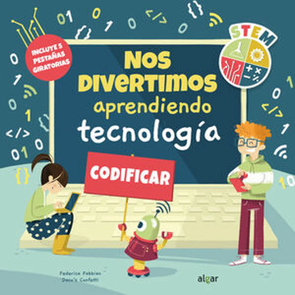 Portada de Nos divertimos aprendiendo tecnología - Federica Fabbian