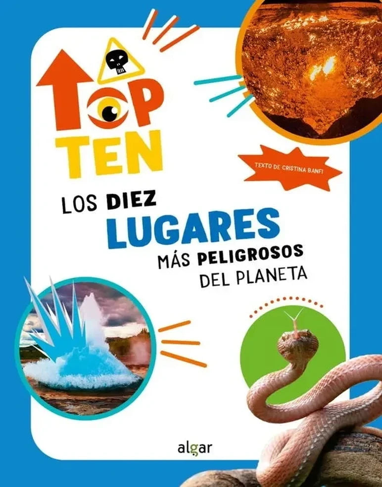 Portada de Top Ten. Los diez lugares más peligrosos del planeta - Cristina Banfi
