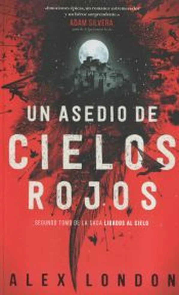 Portada de UN ASEDIO DE CIELOS ROJOS