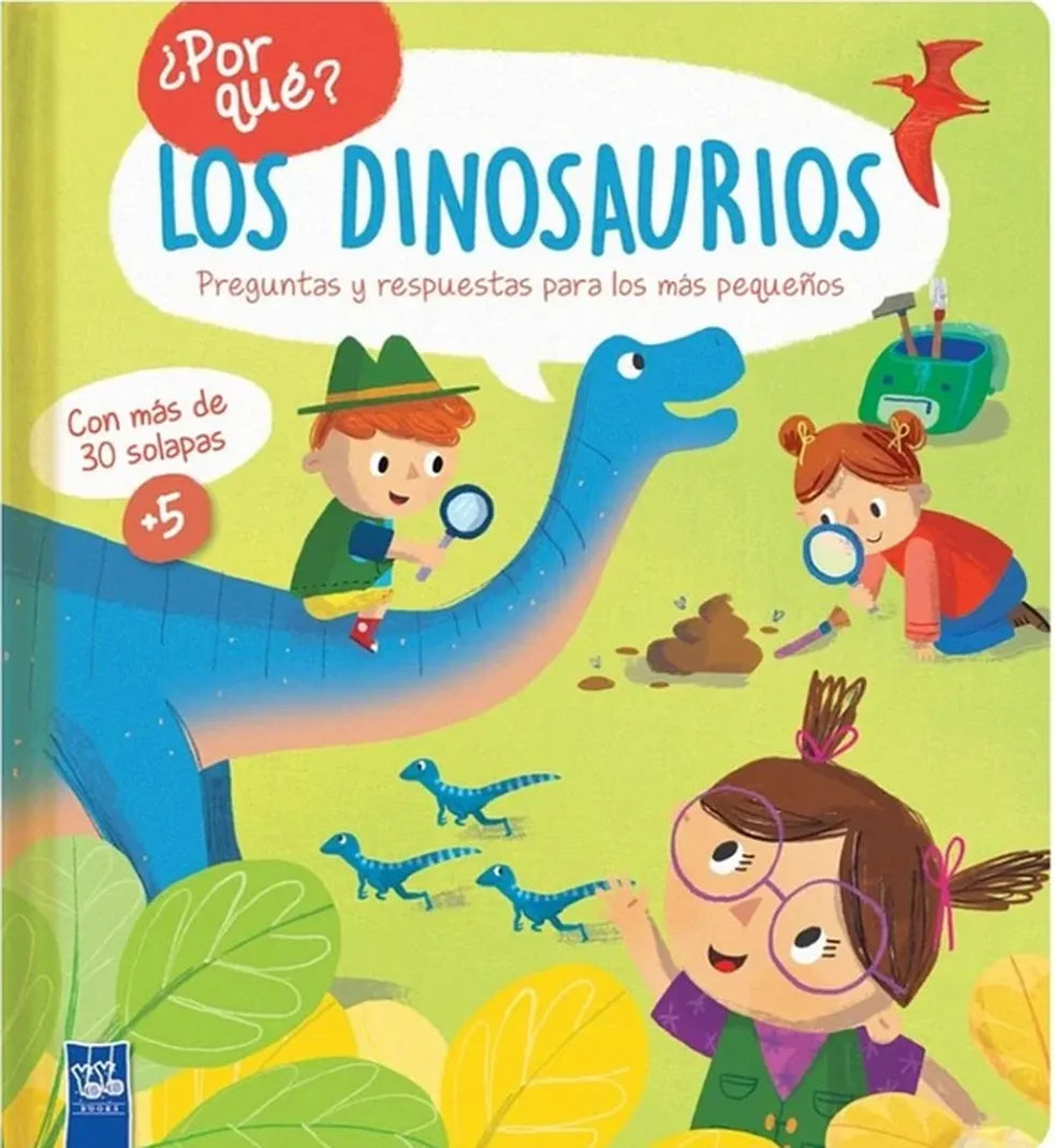 Portada de ¿Por qué? Los dinosaurios