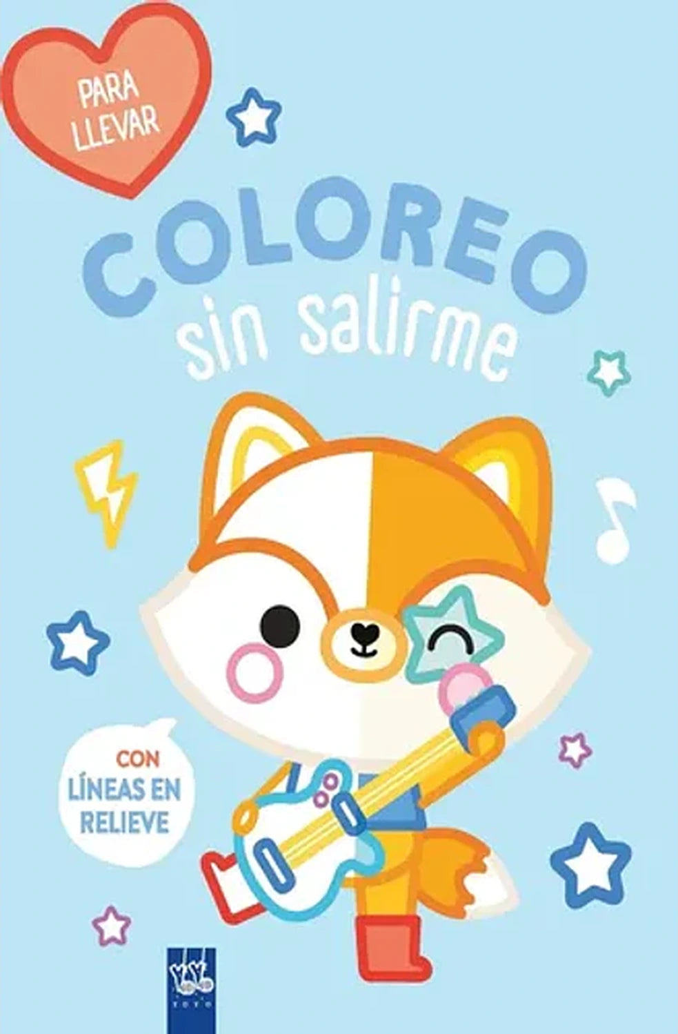 Portada de El zorro. Coloreo dentro de los bordes