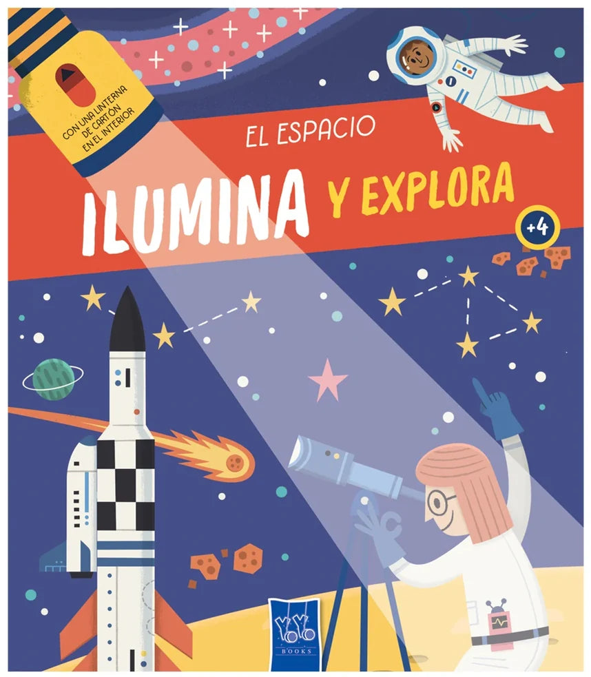 Portada de Ilumina y explora el espacio