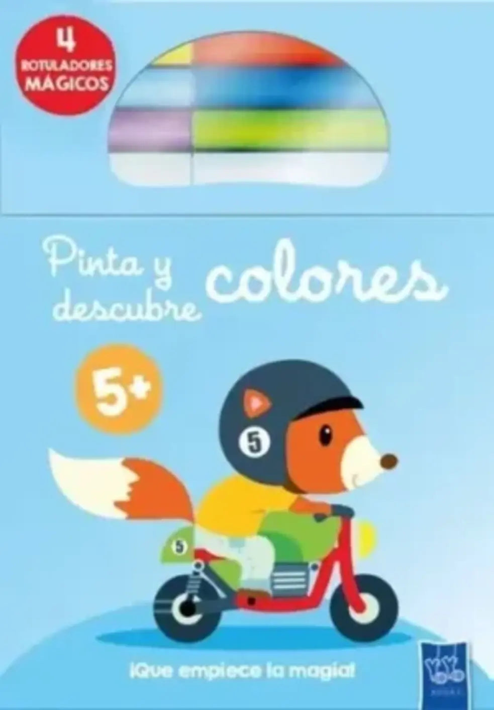Portada de Pinta y descubre colores: Zorro