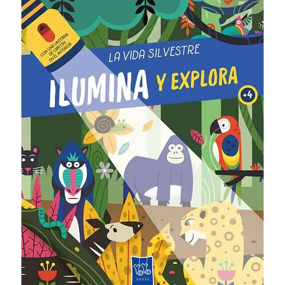 Portada de Ilumina y explora la vida silvestre