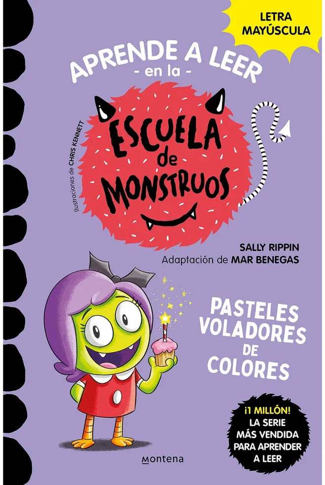 Portada de Escuela de Monstruos 5 Pasteles Voladores, de Sally Rippin