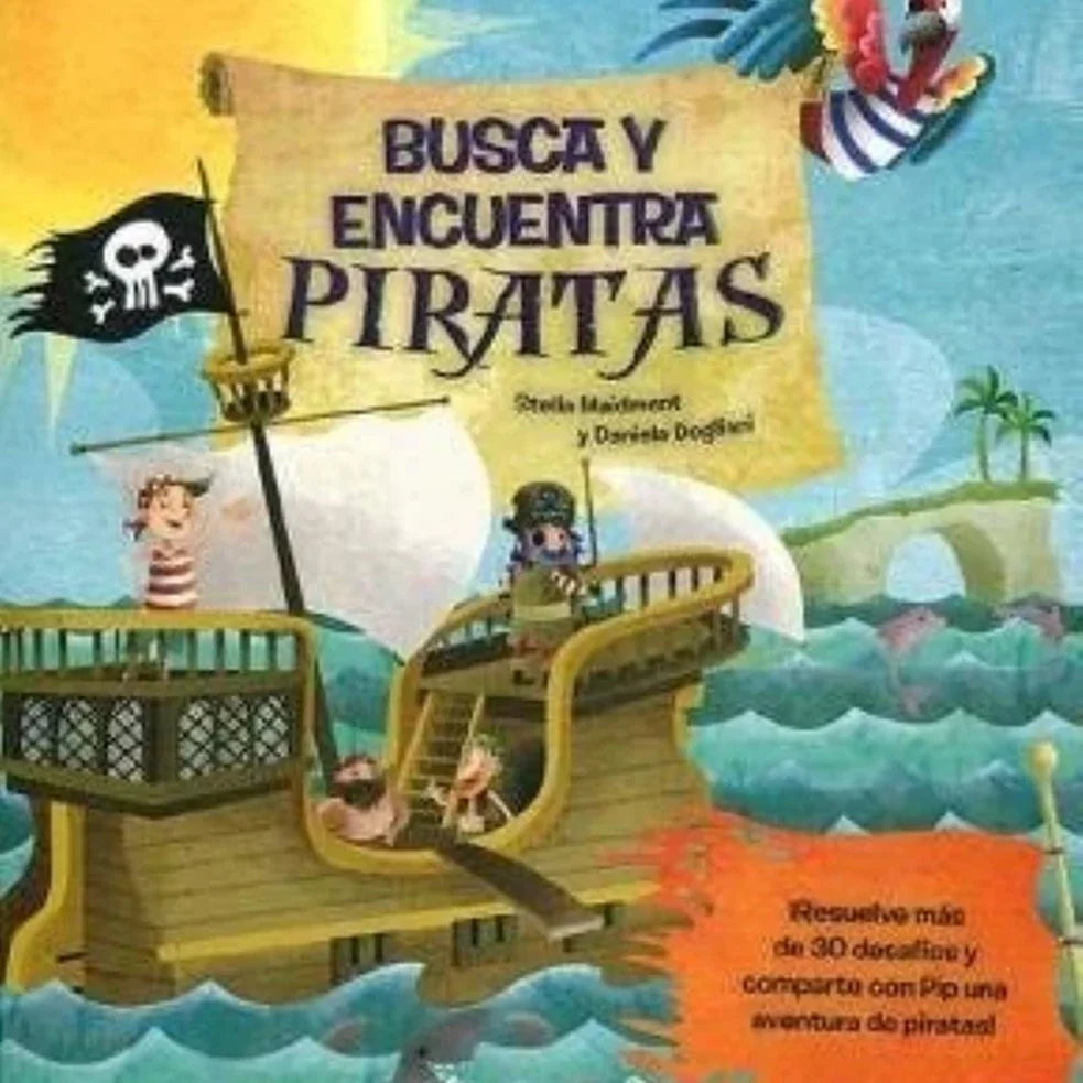 Portada de Busca y Encuentra Piratas
