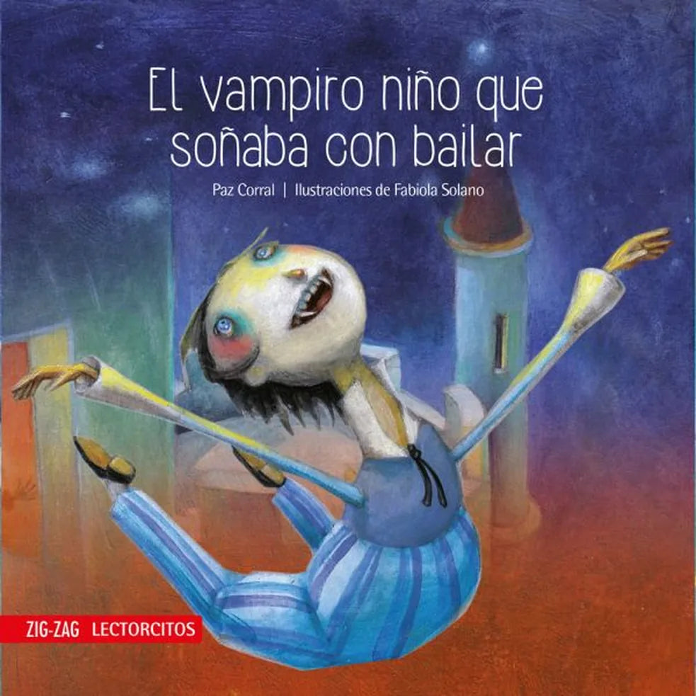 Portada de El vampiro niño que soñaba con bailar