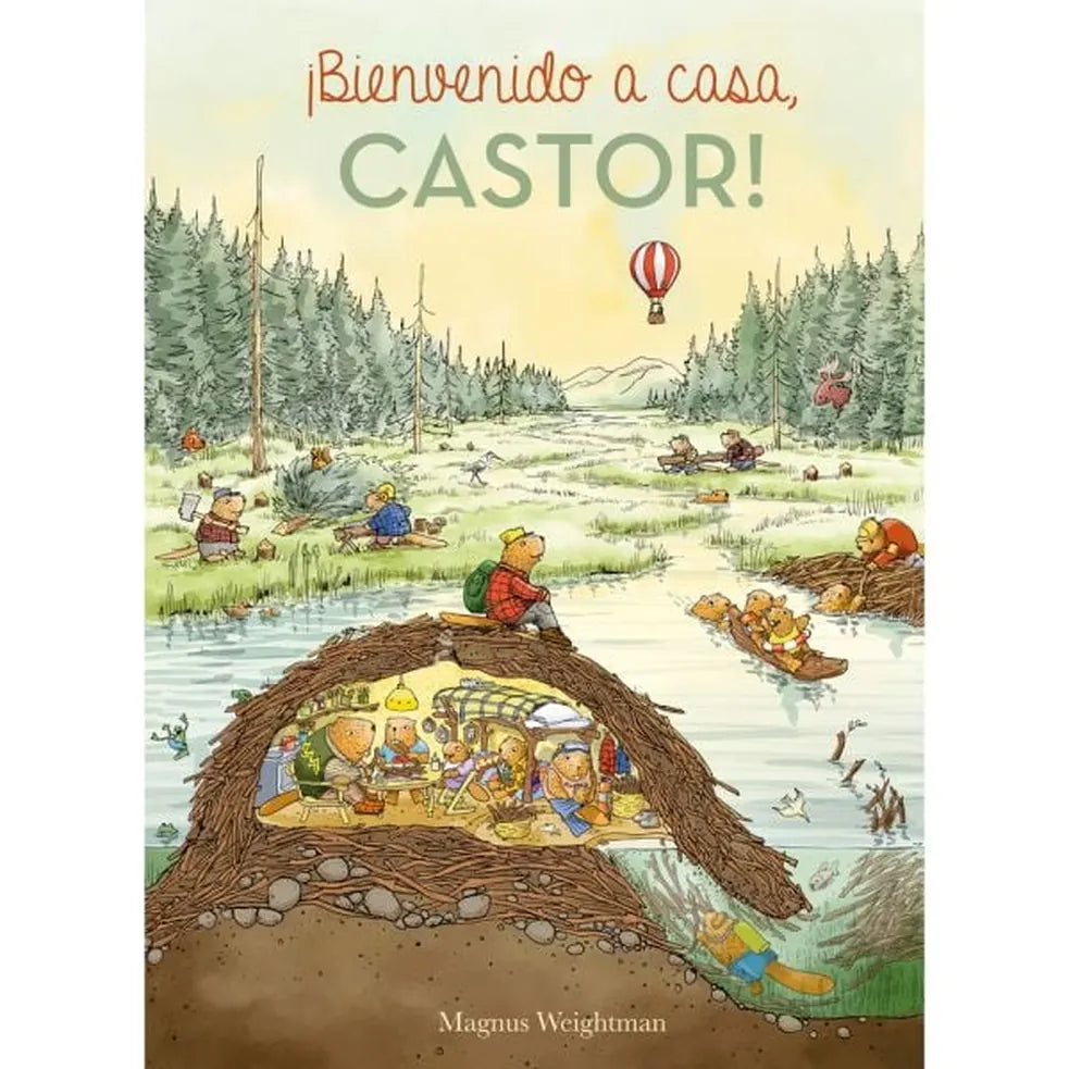Portada de Bienvenido a casa, Castor