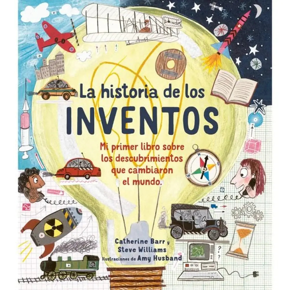 Portada de La historia de los inventos