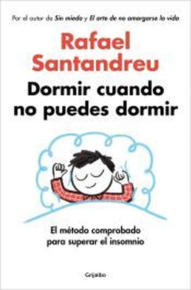 Portada de Dormir cuando no puedes dormir, Rafael Santandreu