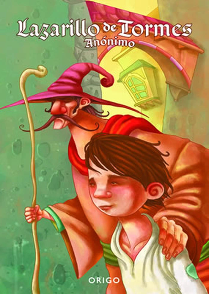 Portada de libro Lazarillo de Tormes, de Anónimo