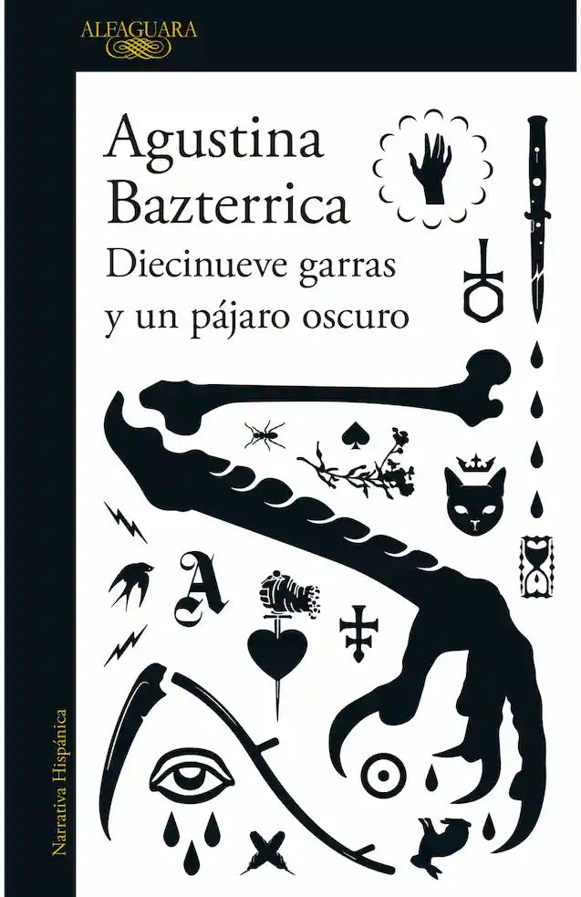Portada de Diecinueve Garras y un Pajaro Oscuro, de Agustina Bazterric