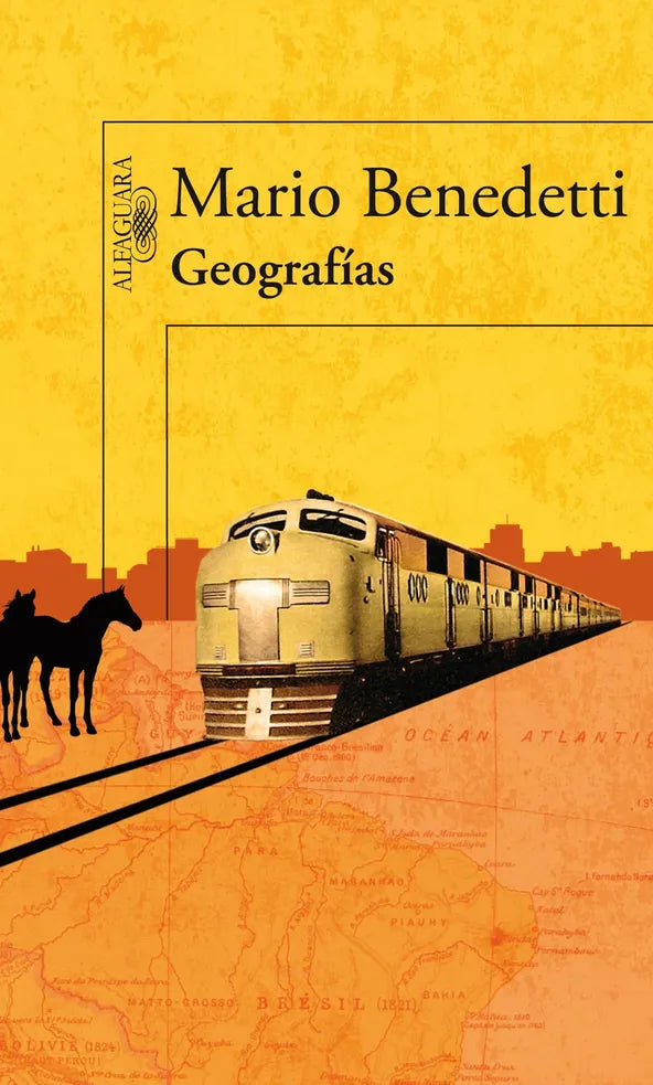 Portada de libro Geografías, de Mario Benedetti