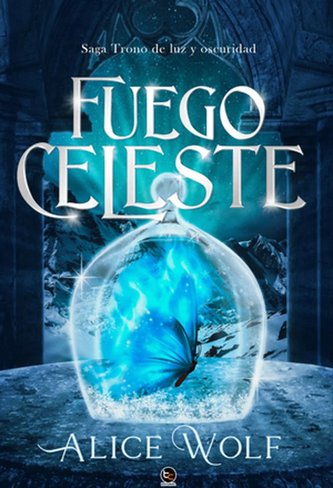 Portada de Fuego celeste. Trono de luz y oscuridad 1