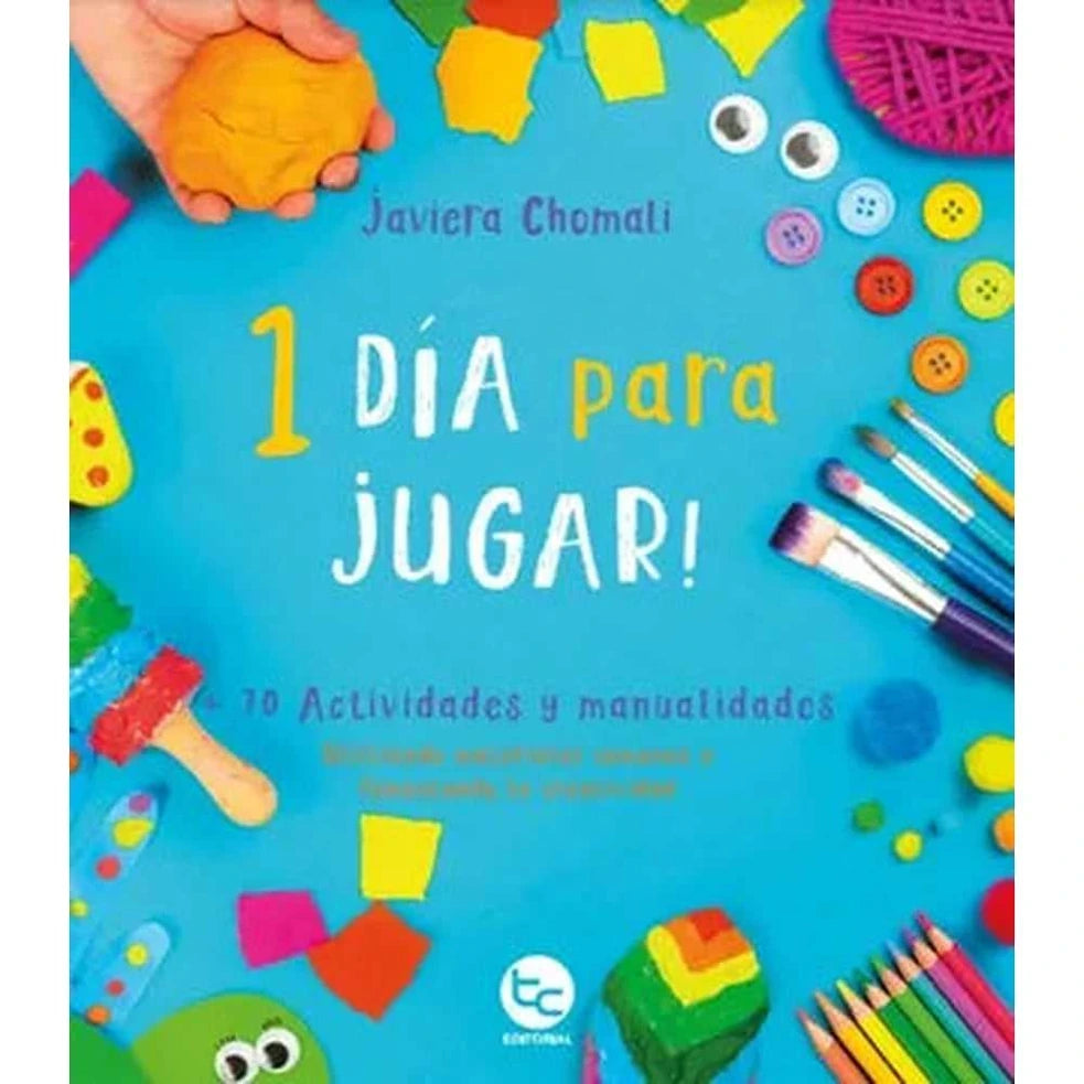 Portada de 1 día para jugar. Más actividades y manualidades