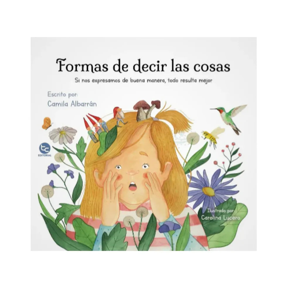 Portada de Formas de decir las cosas, Camila Albarrán