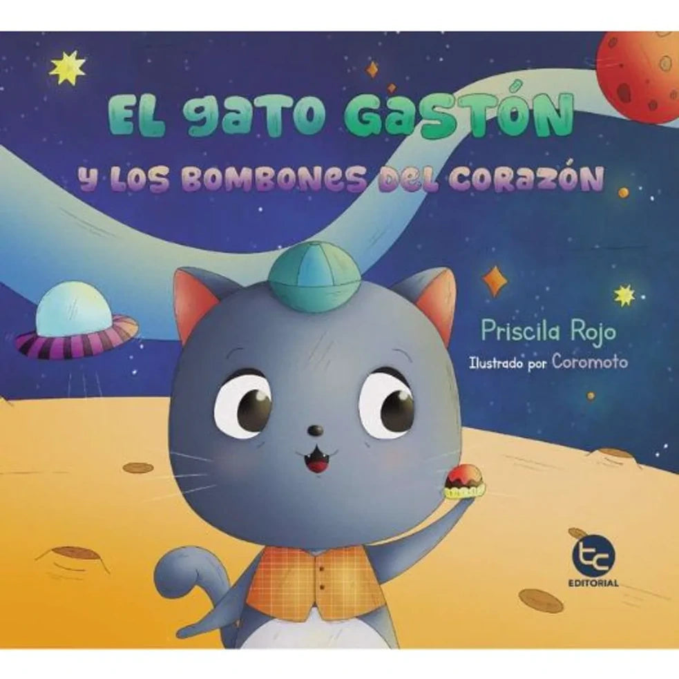 Portada de EL GATO GASTON Y LOS BOMBONES DEL CORAZON
