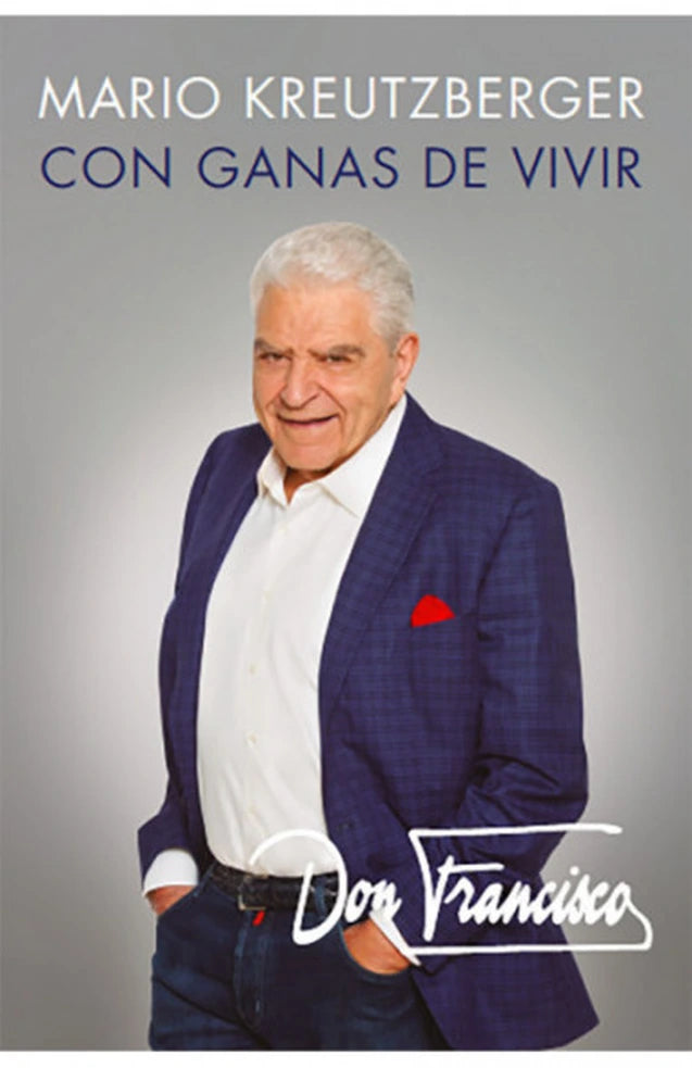 Portada de CON GANAS DE VIVIR — MARIO KREUTZBERGER. ISBN 9789566063247