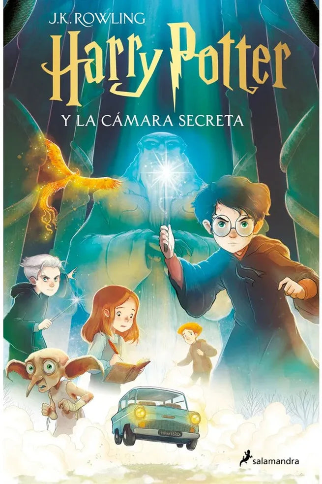 Portada de HARRY POTTER Y LA CAMARA SECRETA