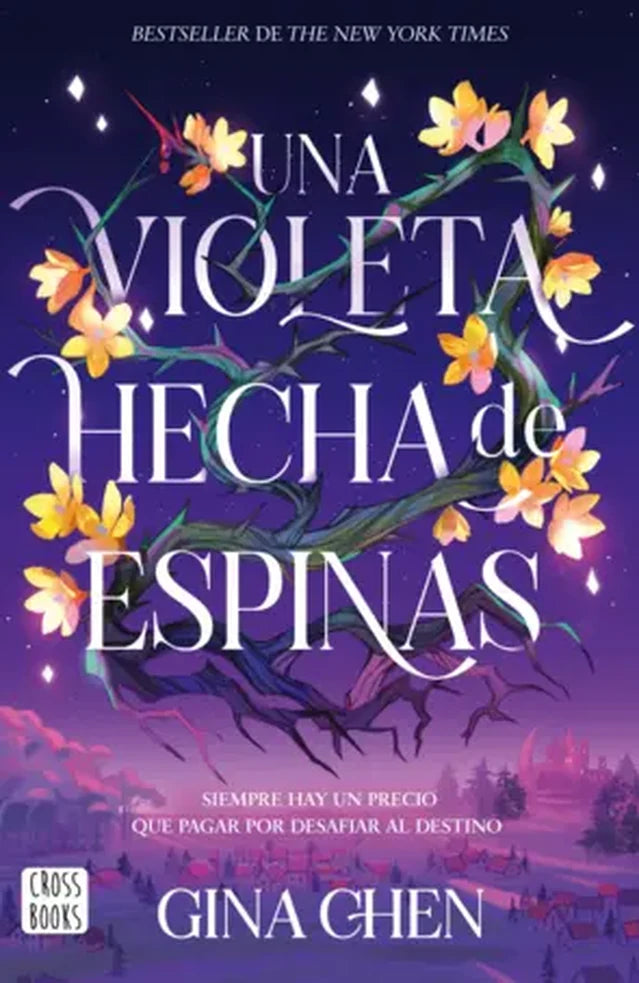 Portada de Una violeta hecha de espinas