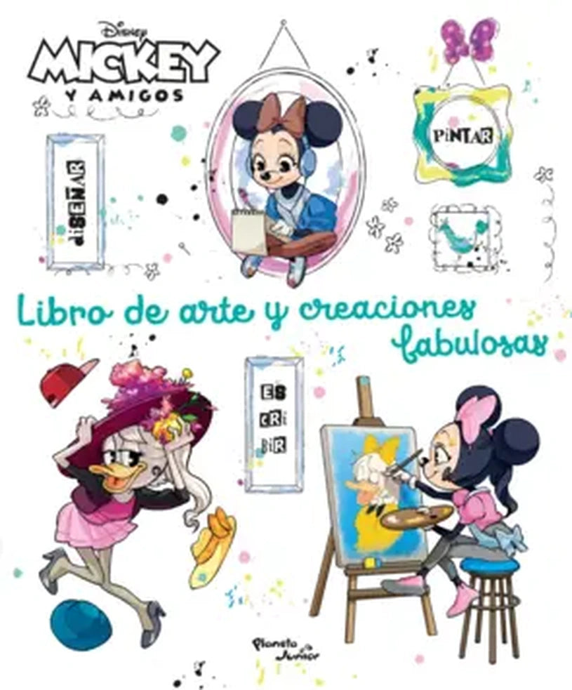 Portada de MICKEY LIBRO DE ARTE Y CREACIONES