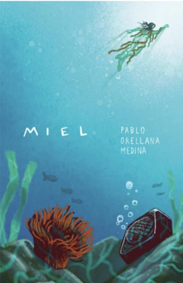Portada de libro Miel, de Pablo Orellana Medina