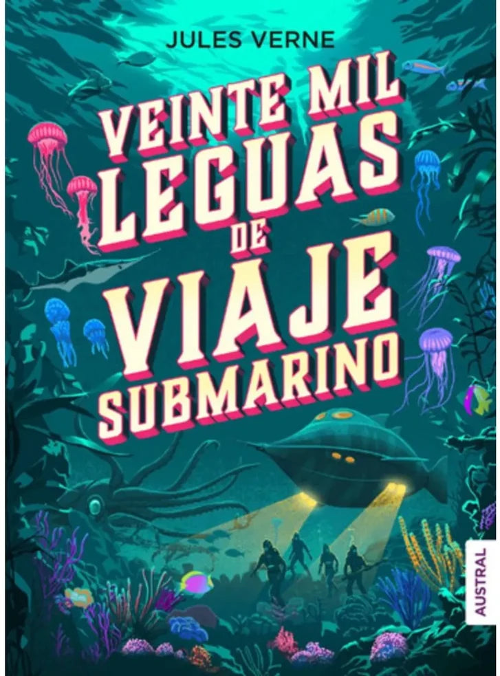 Portada de VEINTE MIL LEGUAS DE VIAJE SUBMARINO