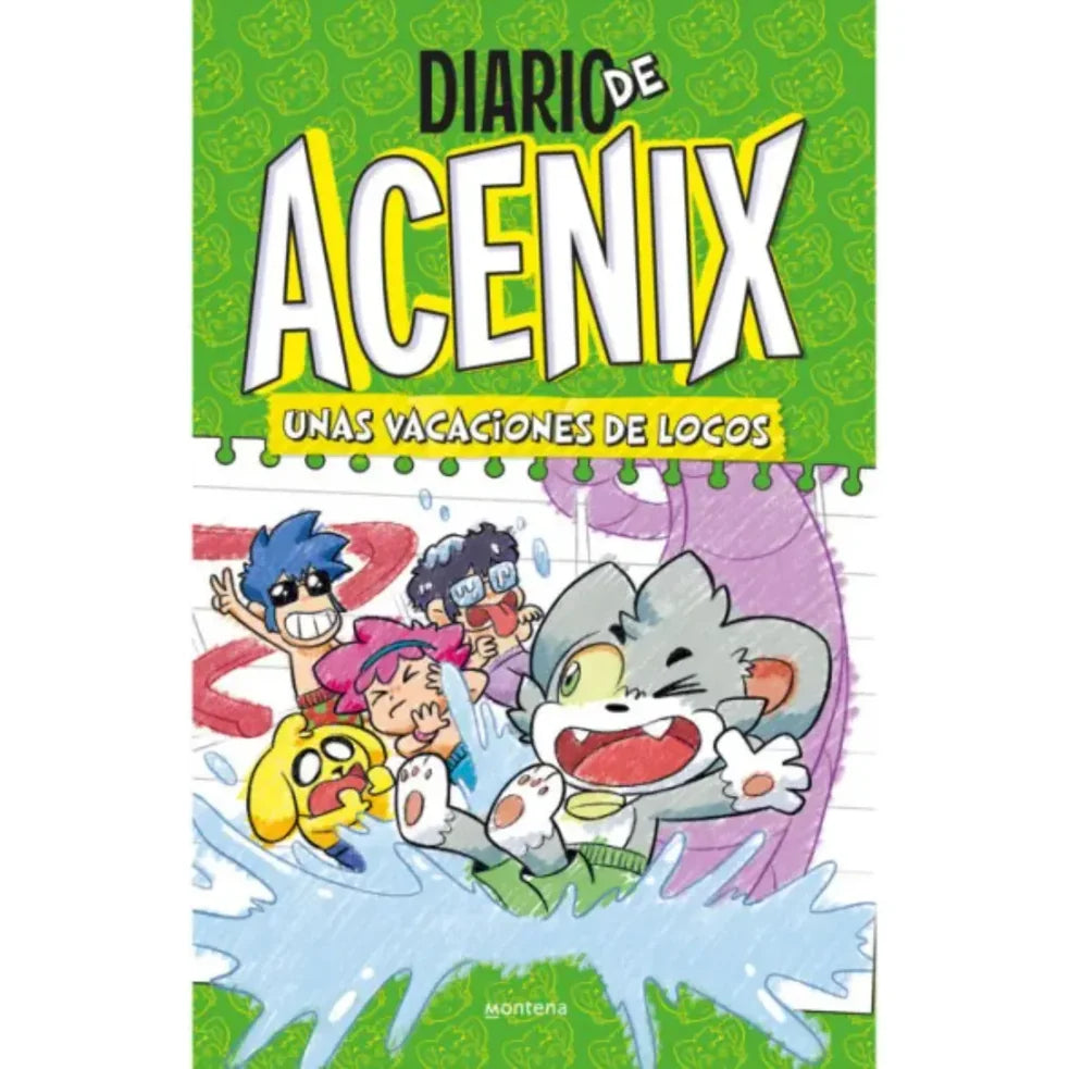 Portada de Diario de Acenix 2. Unas vacaciones de locos