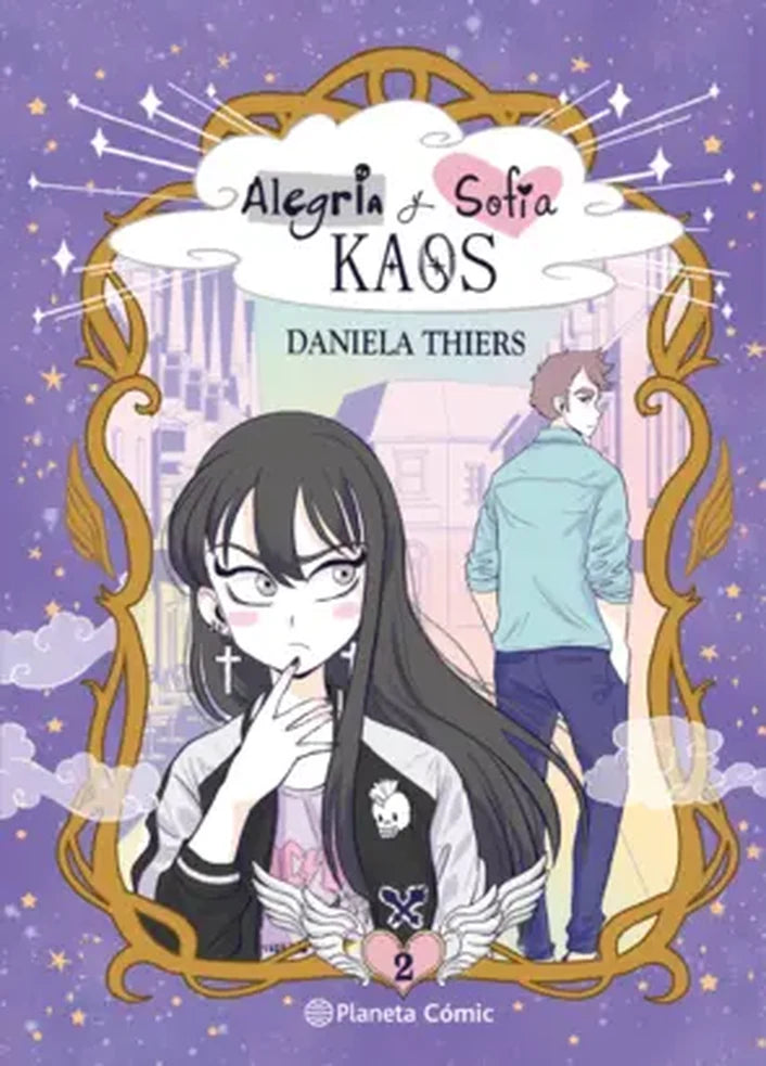 Portada de ALEGRIA Y SOFIA KAOS — DANIELA THIERS. ISBN 9789566185239